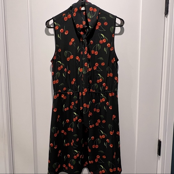 Aritzia | Sunday Best Cherry Skater Dress - Picture 2 of 5